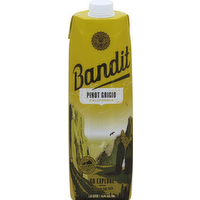 Bandit California Pinot Grigio Wine, 1 Litre