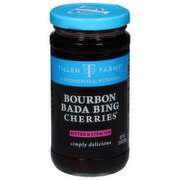 Tillen Farms by Stonewall Kitchen Bourbon Bada Bing Cherries, 13.5 Ounce