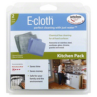 E-Cloth Kitchen Pack Cleaning Cloths, 2 Each