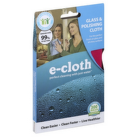 E-Cloth Glass & Polishing Cleaning Cloth, 1 Each