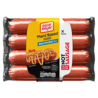 Oscar Mayer NotCo Plant-Based Not Sausage Bratwursts, 11.7 Ounce