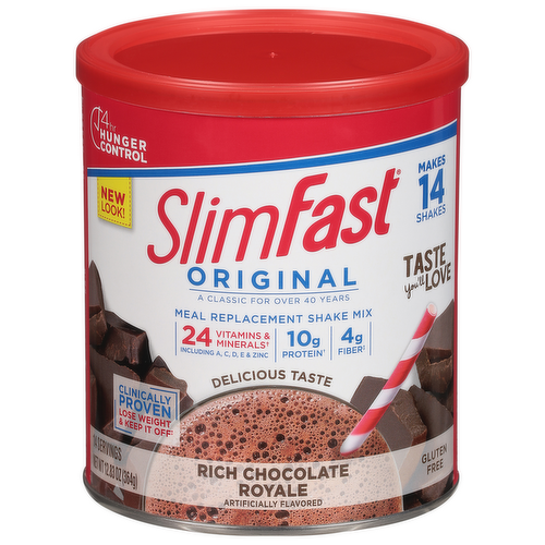 SlimFast Original Rich Chocolate Royale Meal Replacement Shake Mix