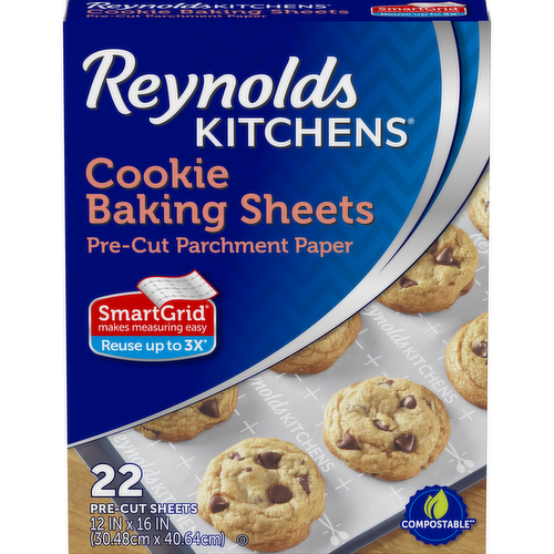 Reynolds Cookie Baking Sheets Parchment Paper