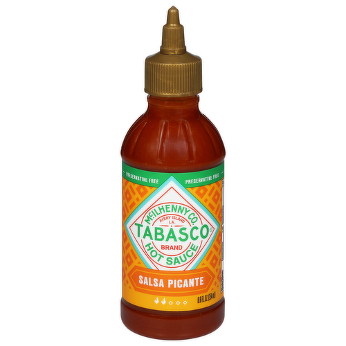Tabasco Brand Salsa Picante Hot Sauce