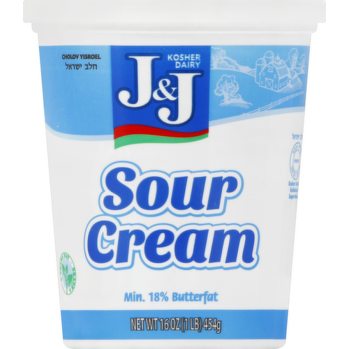 J&J Sour Cream - Kosher for Passover