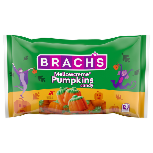 Brach's Autumn Halloween Mellowcreme Pumpkins Candy