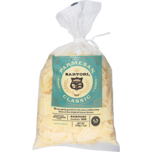 Sartori Shaved Parmesan Cheese