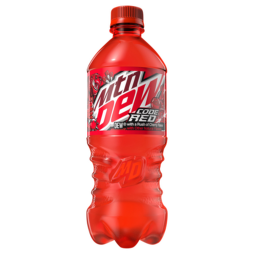 Mountain Dew Code Red Soda