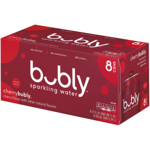 Bubly Cherry Sparkling Water