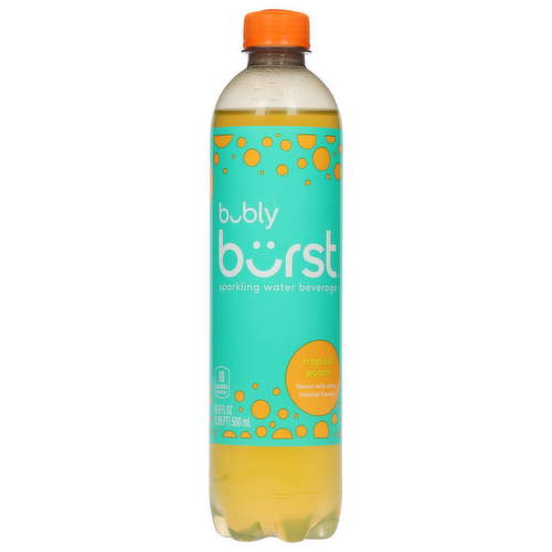 Bubly Burst Tropical Punch Sparkling Water Beverage
