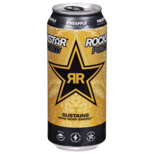 Rockstar Punched Pineapple Energy Drink