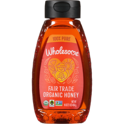 Wholesome Organic Honey Squeeze Bottle
