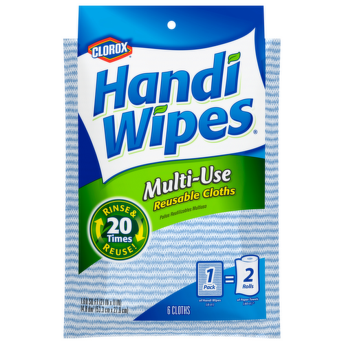 Clorox Handi Wipes Multi-Use Reusable Cloths