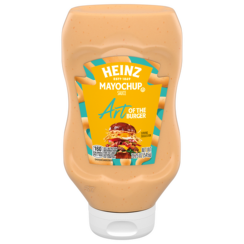 Heinz Mayochup Saucy Sauce with Mayonnaise & Ketchup