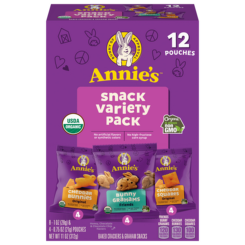 Annie's Homegrown Organic Snack Variety Pack