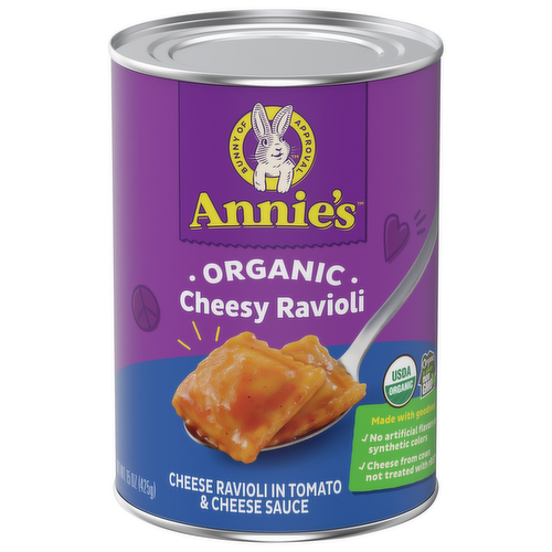 Annie's Homegrown Organic Cheesy Ravioli