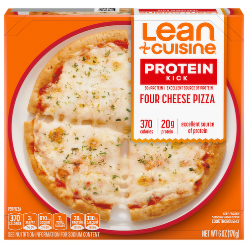 Lean Cuisine Features Four Cheese Pizza