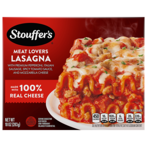 Stouffer's Meat Lovers Lasagna