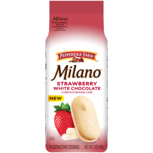 Pepperidge Farm Strawberry White Chocolate Milano Cookies