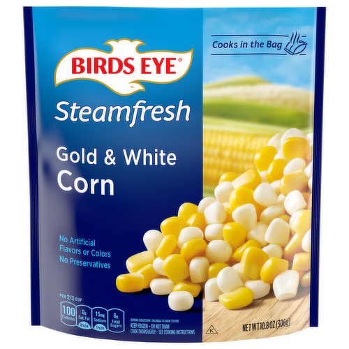 Birds Eye Steamfresh Premium Gold & White Corn