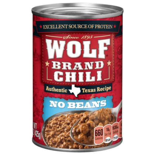 Wolf Brand Chili No Beans