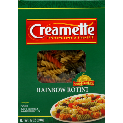 Creamette Rainbow Rotini Pasta