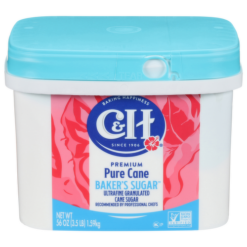 C&H Baker's Sugar Ultrafine Pure Cane Sugar