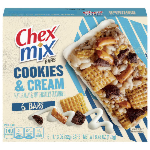 Chex Mix Cookies & Cream Snack Bars