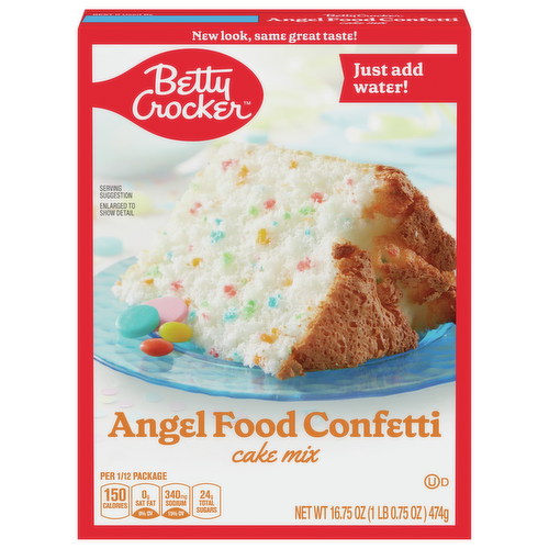 Betty Crocker Angel Food Confetti Cake Mix