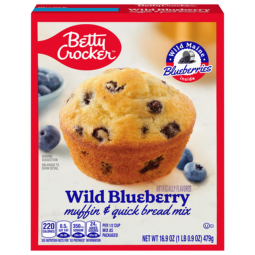 Betty Crocker Wild Blueberry Muffin Mix