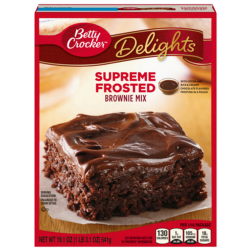 Betty Crocker Frosted Supreme Brownie Mix