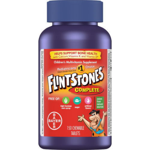 Flintstones Children's Complete Multivitamins Chewable Tablets