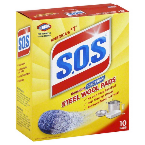 S.O.S. Steel Wool Soap Pads