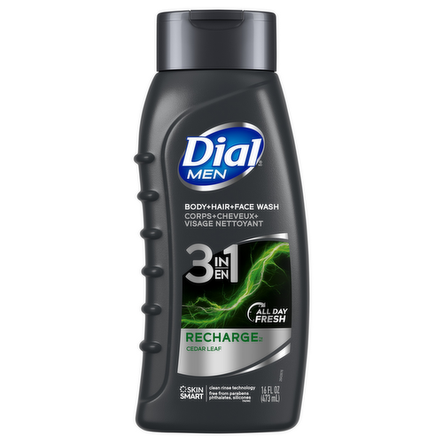 Dial For Men Recharge Revitalizing Body Wash