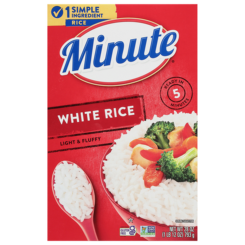 Minute Rice Instant Enriched Long Grain White Rice