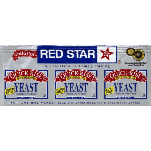 Red Star Quick Rise Instant Dry Yeast