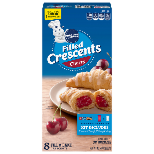 Pillsbury Cherry Filled Crescents Kit