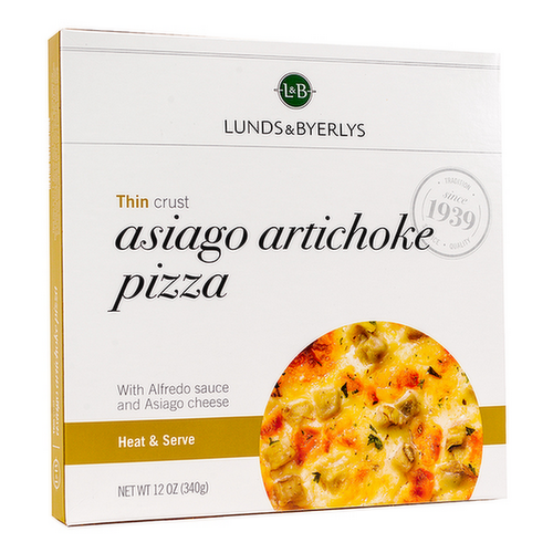 L&B Asiago Artichoke Pizza