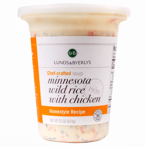 L&B Minnesota Wild Rice Soup with Chicken Lunds & Byerlys