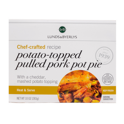 L&B Potato-Topped Pulled Pork Pot Pie