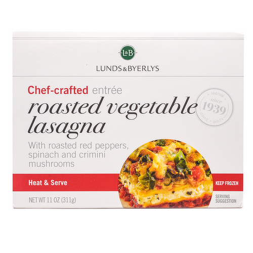 L&B Roasted Vegetable Lasagna