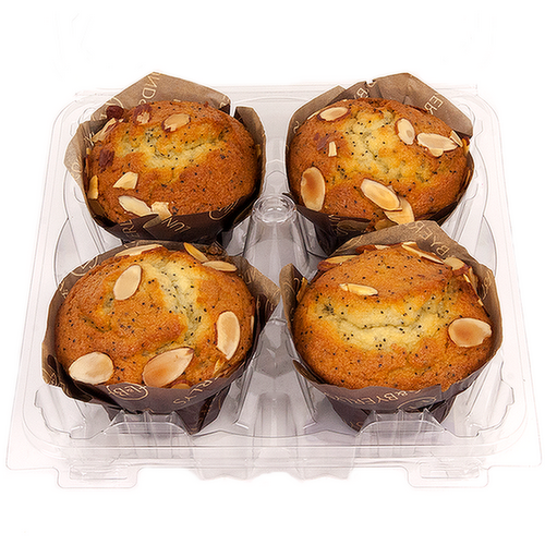 L&B Almond Poppy Crunch Muffins