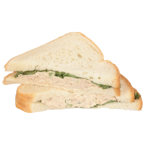 L&B Lemon Dill Tuna Sandwich on White Bread