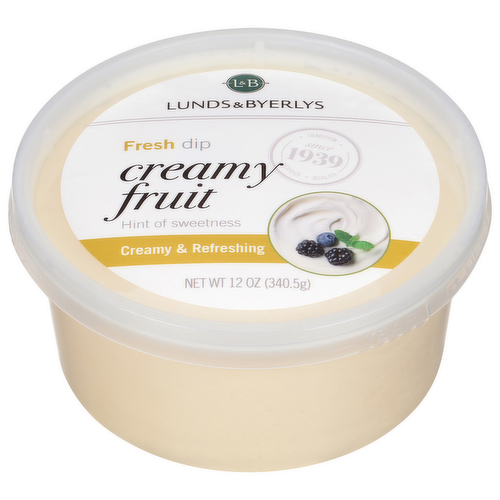 L&B Fresh Creamy Fruit Dip