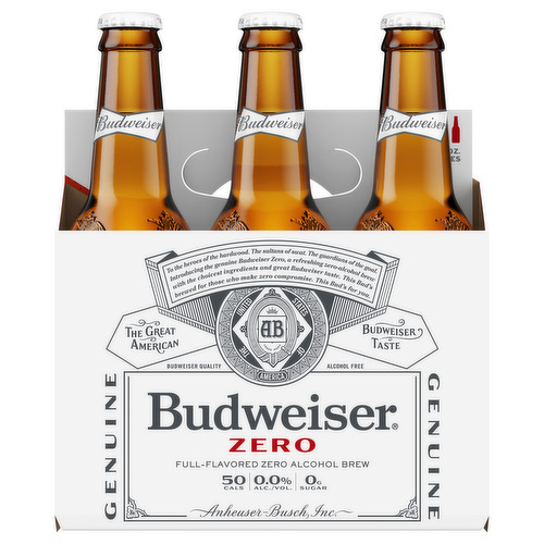 Budweiser Zero Alcohol Beer