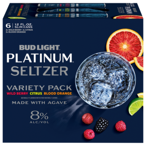Bud Light Platinum Hard Seltzer Variety Pack
