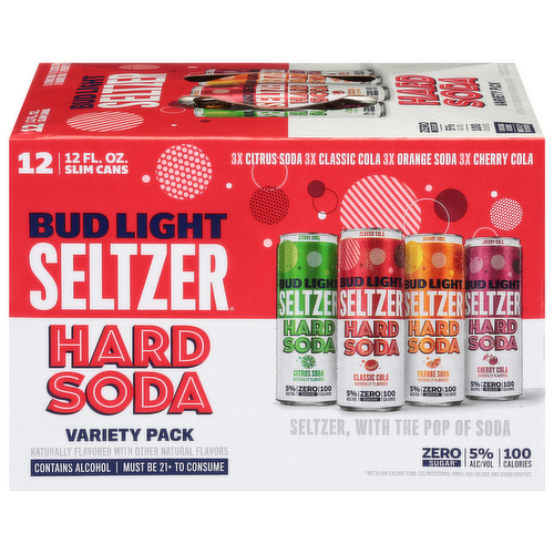 Bud Light Seltzer Hard Soda Variety Pack