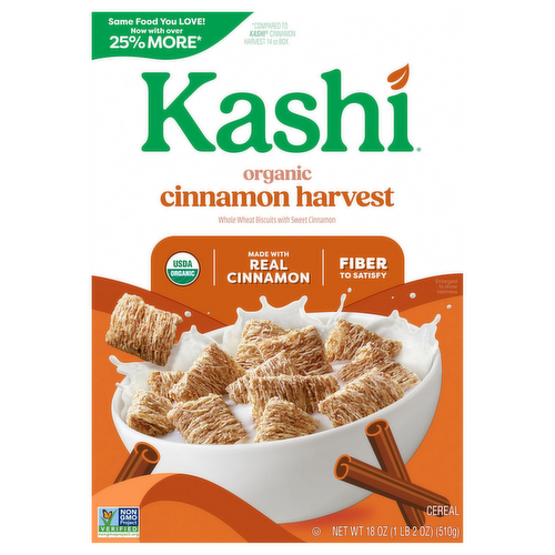 Kashi Organic Cinnamon Harvest Cereal