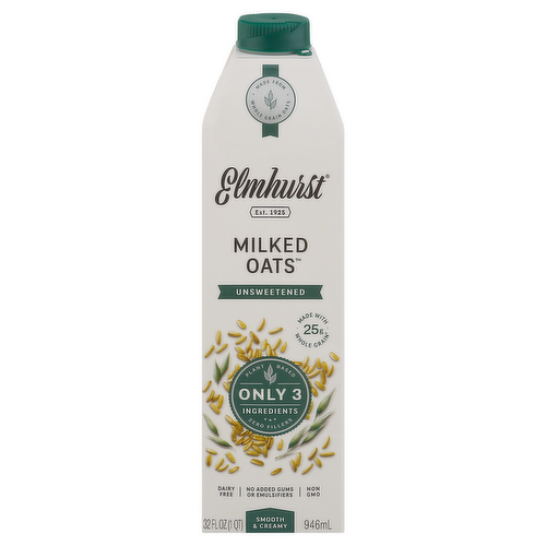 Elmhurst Unsweetened Milked Oats