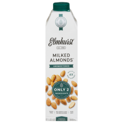 Elmhurst Unsweetened Milked Almonds